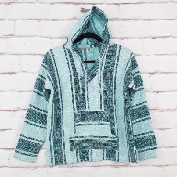 Tops - Artes Anias Made in Mexico Pullover Hooded Jacket
